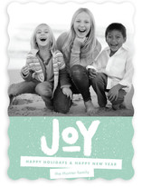 Standout Joy Holiday Photo Cards