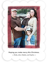 Painted Frame Holiday Photo Cards