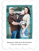 Painted Frame Holiday Photo Cards