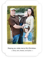 Painted Frame Holiday Photo Cards