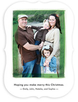 Painted Frame Holiday Photo Cards
