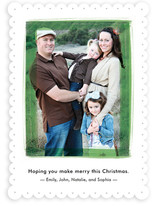Painted Frame Holiday Photo Cards