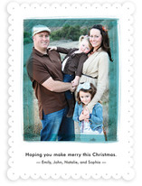 Painted Frame Holiday Photo Cards