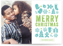 Christmas Dingbats Holiday Photo Cards