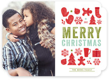 Christmas Dingbats Holiday Photo Cards