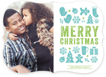 Christmas Dingbats Holiday Photo Cards