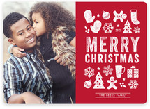 Christmas Dingbats Holiday Photo Cards