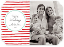 At the Beach Holiday Photo Cards