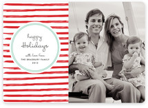 At the Beach Holiday Photo Cards