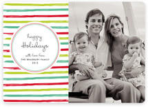 At the Beach Holiday Photo Cards