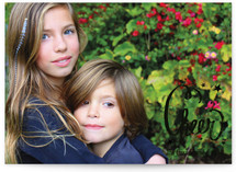 Chalked Cheer Holiday Photo Cards