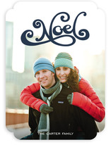 Swooshy Noel Holiday Photo Cards