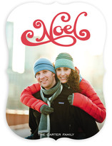 Swooshy Noel Holiday Photo Cards