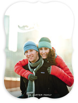 Swooshy Noel Holiday Photo Cards