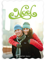 Swooshy Noel Holiday Photo Cards