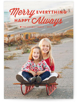 Merry Always Holiday Photo Cards
