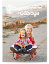 Merry Always Holiday Photo Cards
