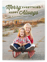 Merry Always Holiday Photo Cards