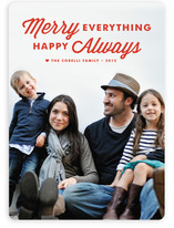 Merry Always Holiday Photo Cards