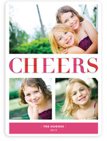 Deconstructed Cheers Holiday Photo Cards