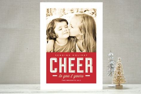 Sending Cheer Holiday Photo Cards