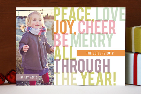 All Year Long Holiday Photo Cards