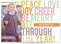 All Year Long Holiday Photo Cards