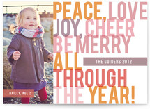 All Year Long Holiday Photo Cards