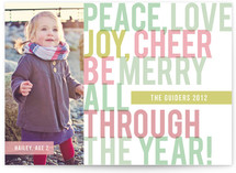 All Year Long Holiday Photo Cards
