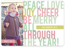 All Year Long Holiday Photo Cards