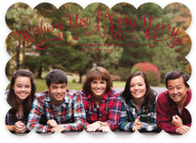 Whimsy Wishes Holiday Photo Cards