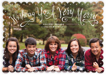 Whimsy Wishes Holiday Photo Cards