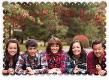 Whimsy Wishes Holiday Photo Cards