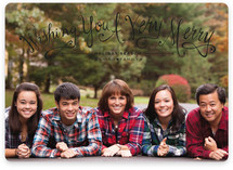 Whimsy Wishes Holiday Photo Cards