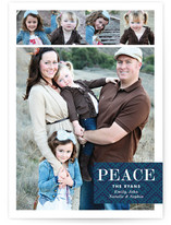 Peace for Always Holiday Photo Cards