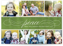 Sending Peace Holiday Photo Cards