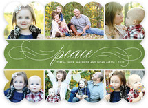 Sending Peace Holiday Photo Cards