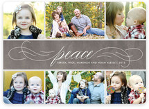 Sending Peace Holiday Photo Cards