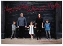 Bright Elegance Holiday Photo Cards