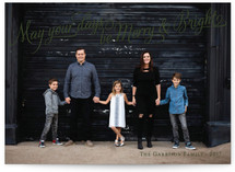 Bright Elegance Holiday Photo Cards