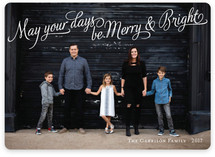 Bright Elegance Holiday Photo Cards