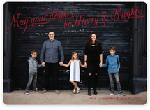 Bright Elegance Holiday Photo Cards