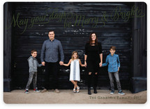 Bright Elegance Holiday Photo Cards