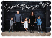 Bright Elegance Holiday Photo Cards