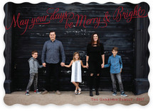 Bright Elegance Holiday Photo Cards