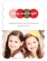 Color Study Holiday Photo Cards