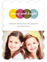 Color Study Holiday Photo Cards