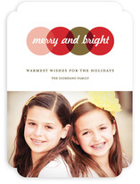 Color Study Holiday Photo Cards