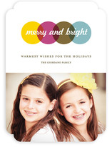 Color Study Holiday Photo Cards