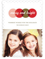 Color Study Holiday Photo Cards